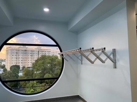 Giàn phơi gắn tường xếp ngang Korea K-A01