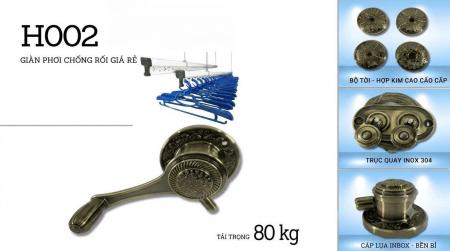 Giàn phơi gắn trần HP-H002