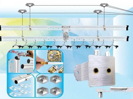 Giàn phơi gắn trần nhập khẩu Sankaku S01