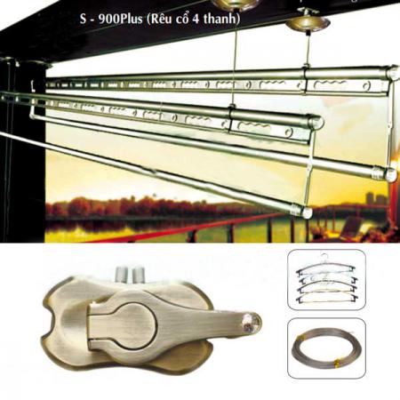 Giàn phơi gắn trần thông minh S900 Plus